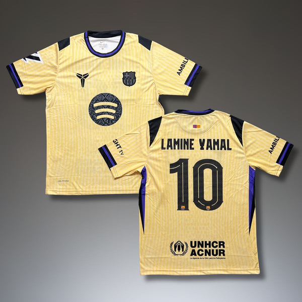 Pánský dres Barcelona, Yamal. Speciální bílá edice