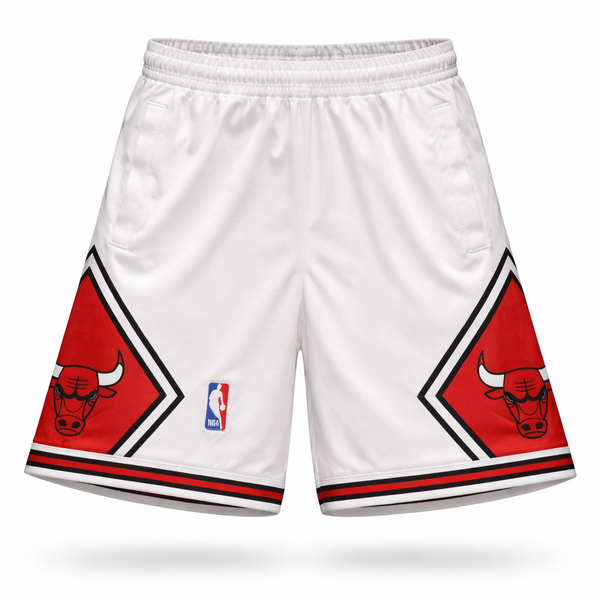 Chicago Bulls Pánské Šortky. Bílé