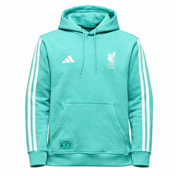 Liverpool Men Hoodie. Turquoise