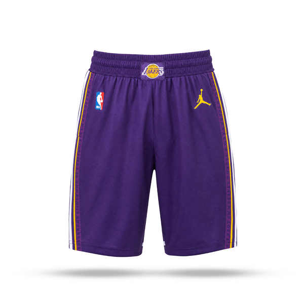 LA Lakers Pánské Klasické Šortky, Fialové