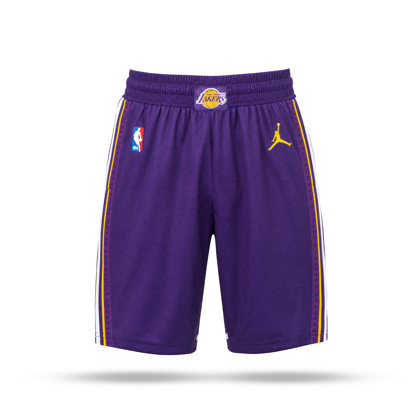 LA Lakers Pánské Klasické Šortky, Fialové