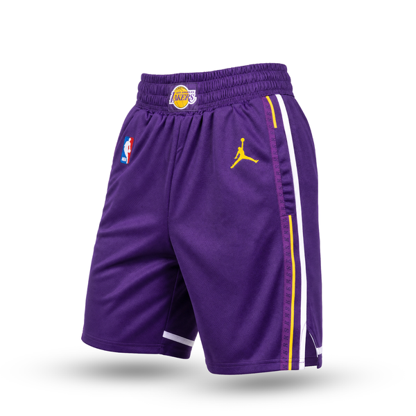LA Lakers Pánské Klasické Šortky, Fialové
