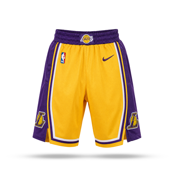 LA Lakers Pánské Klasické Šortky. Žluté