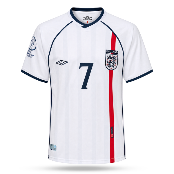 Anglie Pánský Retro Fotbalový Dres, Beckham