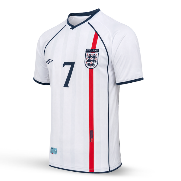 Anglie Pánský Retro Fotbalový Dres, Beckham