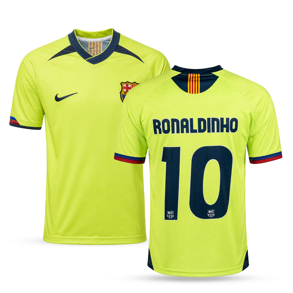Barcelona Pánský Retro Fotbalový Dres, Ronaldinho