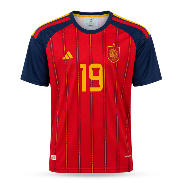Španělsko Pánský Fotbalový Dres, Yamal. World Cup 2026