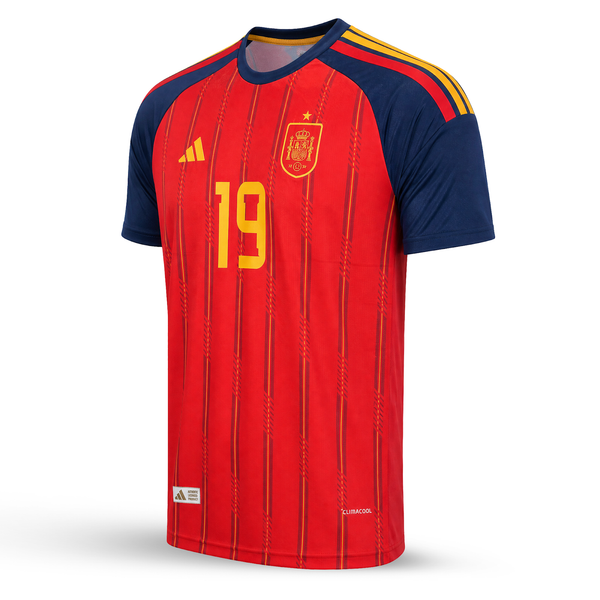 Španělsko Pánský Fotbalový Dres, Yamal. World Cup 2026