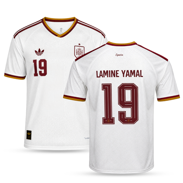 Španělsko Pánský Venkovní Fotbalový Dres, Yamal. World Cup 2026