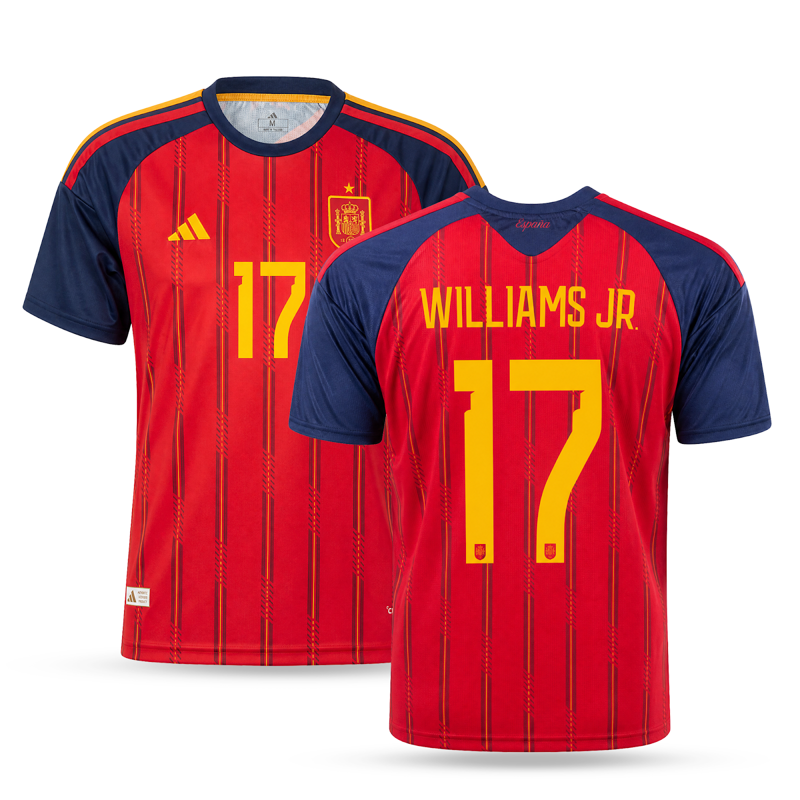Španělsko Pánský Fotbalový Dres, Williams. World Cup 2026