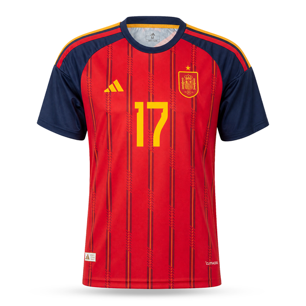 Španělsko Pánský Fotbalový Dres, Williams. World Cup 2026