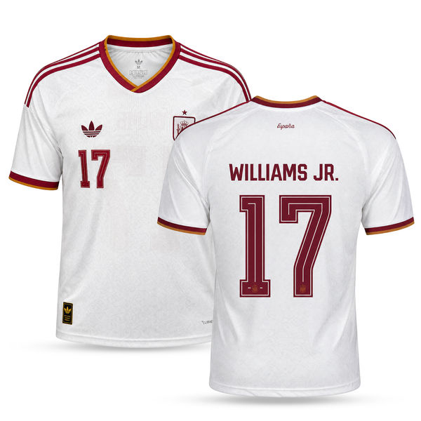 Španělsko Pánský Venkovní Fotbalový Dres, Williams. World Cup 2026