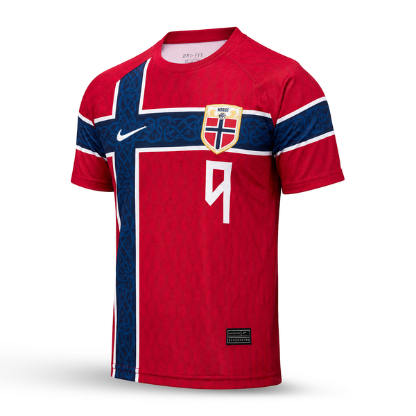 Norsko Pánský Fotbalový Dres, Haaland. World Cup 2026