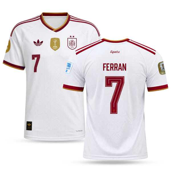 Španělsko Pánský Venkovní Fotbalový Dres, Ferran. World Cup 2026