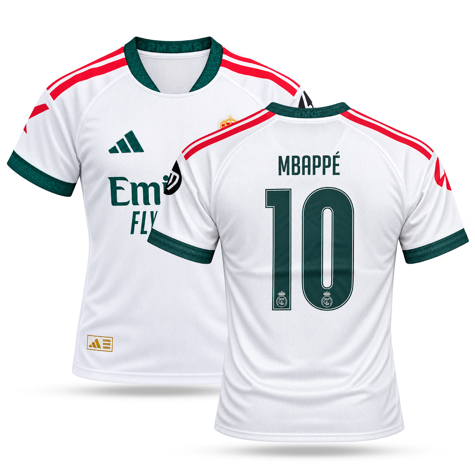 Real Madrid Pánský Fotbalový Dres, Mbappé. 26/27