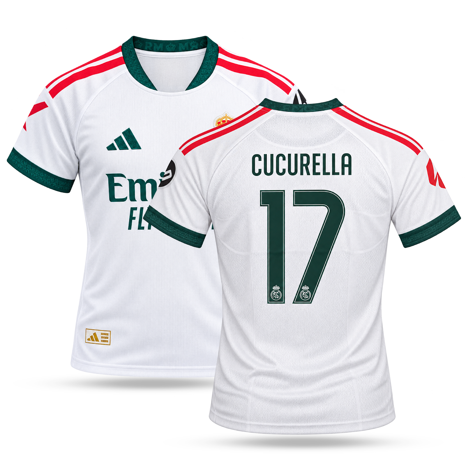 Real Madrid Pánský Fotbalový Dres, Cucurella. 26/27