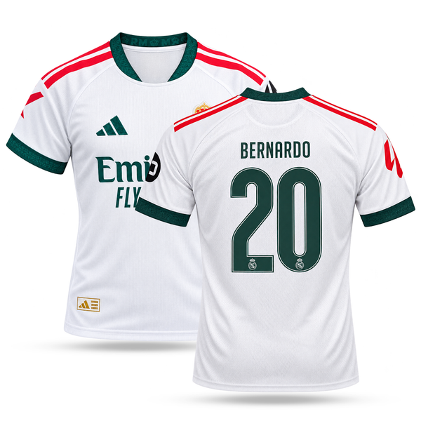 Real Madrid Mužský Fotbalový Dres, Bernardo. 26/27