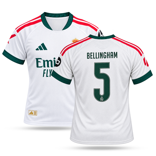Real Madrid Pánský Fotbalový Dres, Bellingham. 26/27