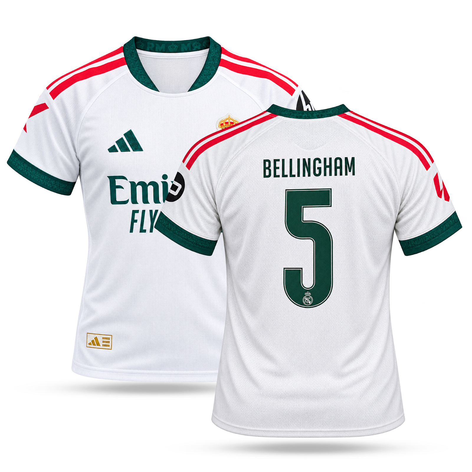 Real Madrid Pánský Fotbalový Dres, Bellingham. 26/27