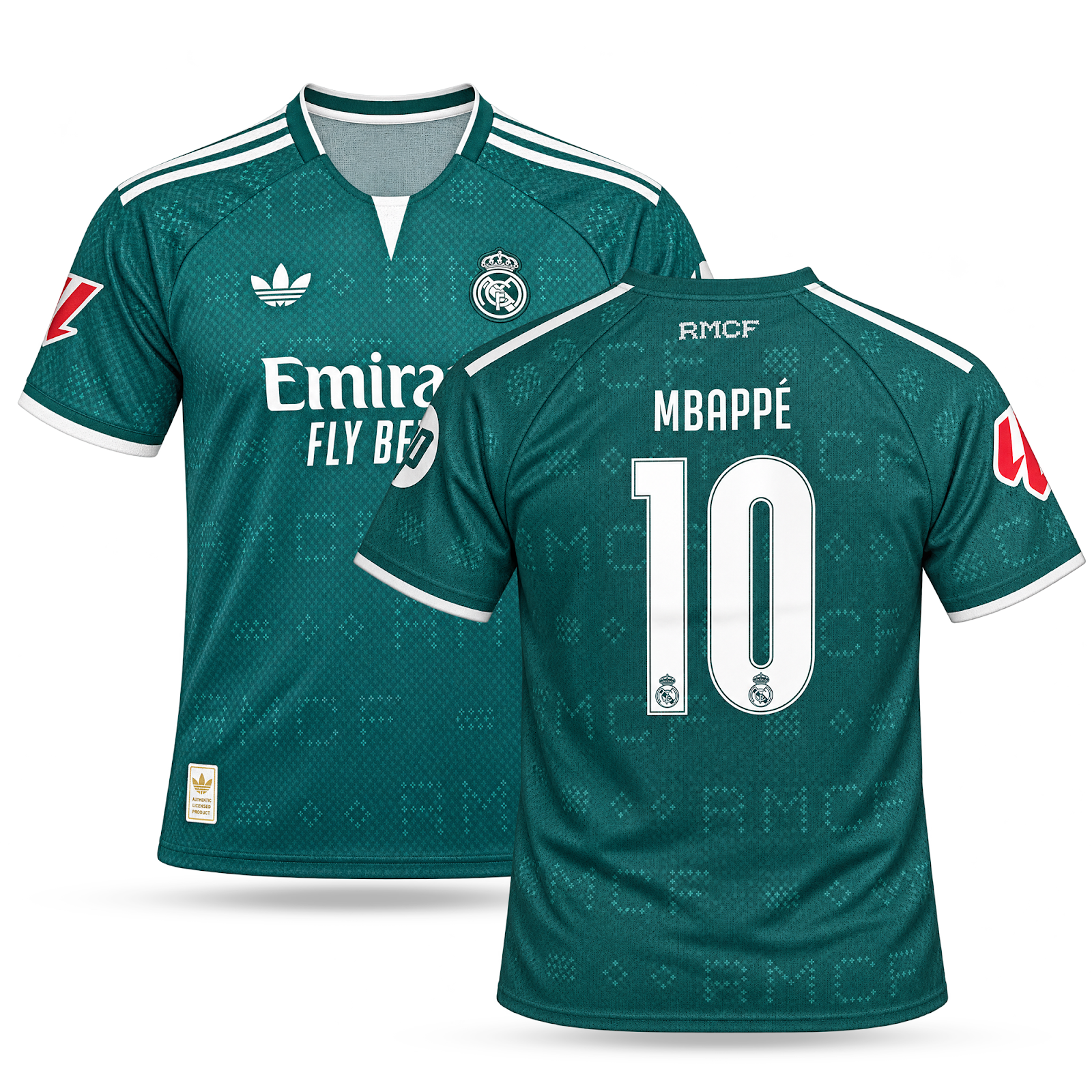 Real Madrid Pánský Venkovní Fotbalový Dres, Mbappé. 26/27