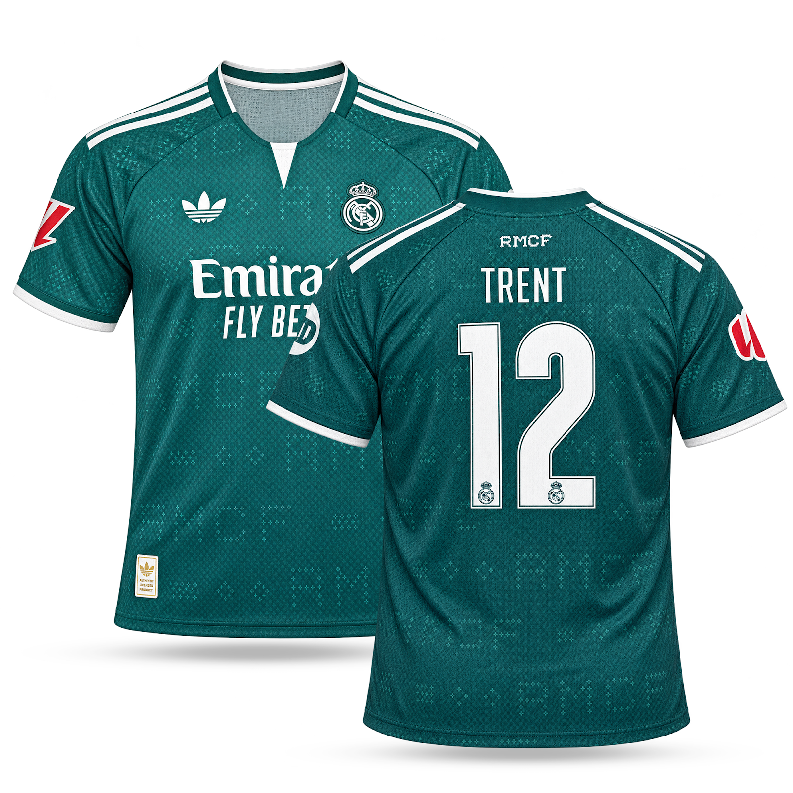 Real Madrid Pánský Venkovní Fotbalový Dres, Trent. 26/27