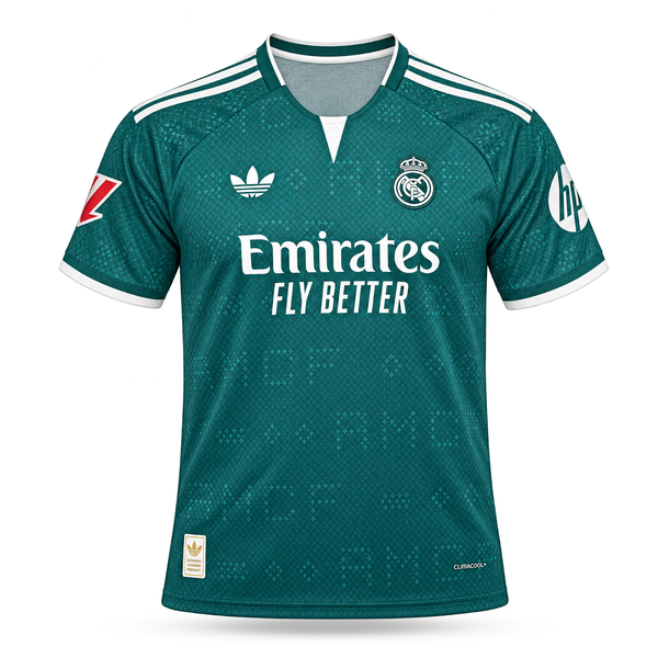 Real Madrid Pánský Venkovní Fotbalový Dres, Trent. 26/27