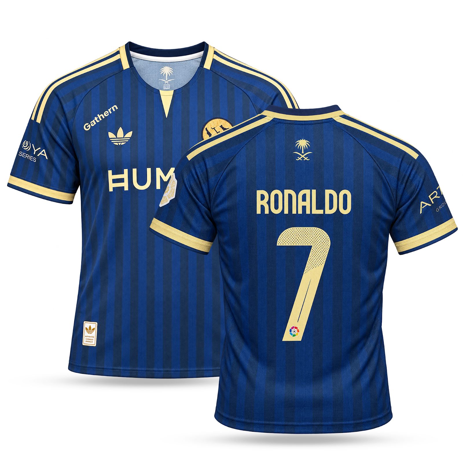 Al-Nassr Pánský Venkovní Fotbalový Dres, Ronaldo. 26/27