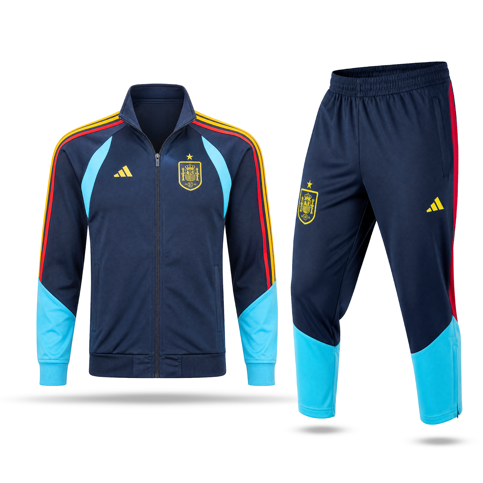 Španělsko Pánská Sportovní Souprava. World Cup 2026. Slim Fit