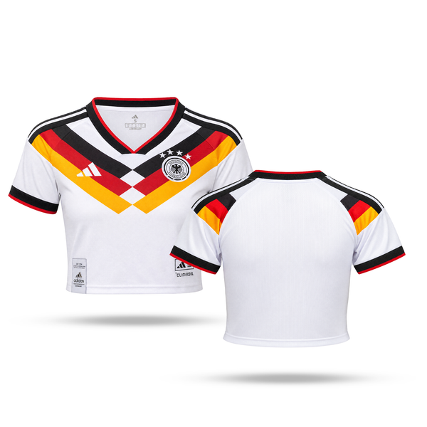 Německo Dámský Fotbalový Krátký Top. World Cup 2026