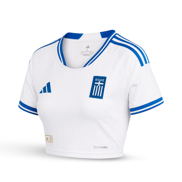 Řecko Dámský Fotbalový Krátký Top. World Cup 2026