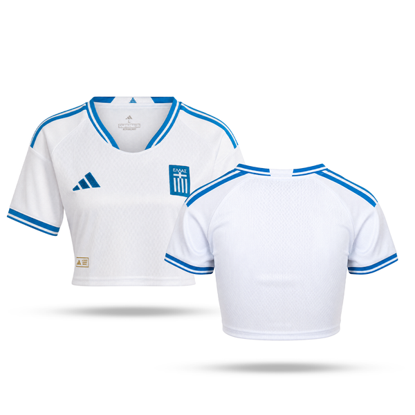 Řecko Dámský Fotbalový Krátký Top. World Cup 2026