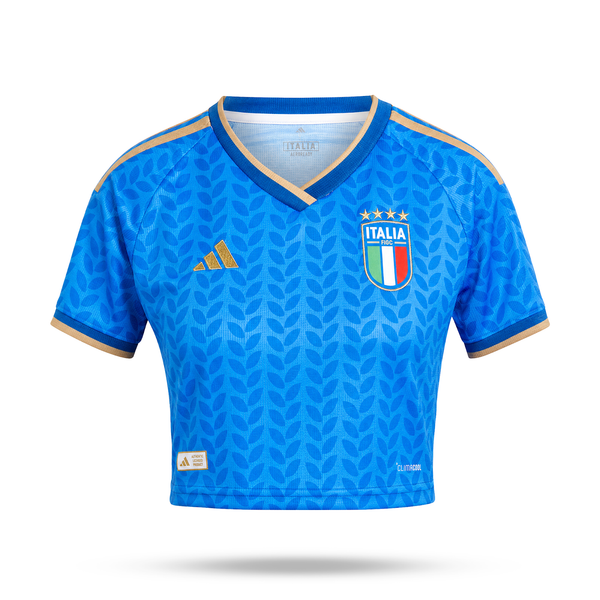 Itálie Dámský Fotbalový Krátký Top. World Cup 2026
